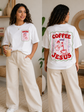 Camisa Coffe&Jesus