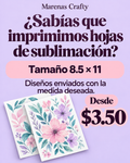 Impresiones de sublimacion