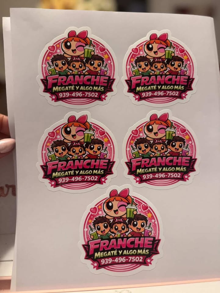 Stickers (circulares o cuadrados)