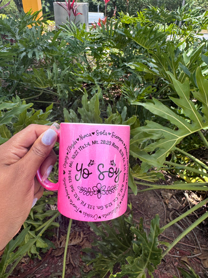 Taza Glitter Pink