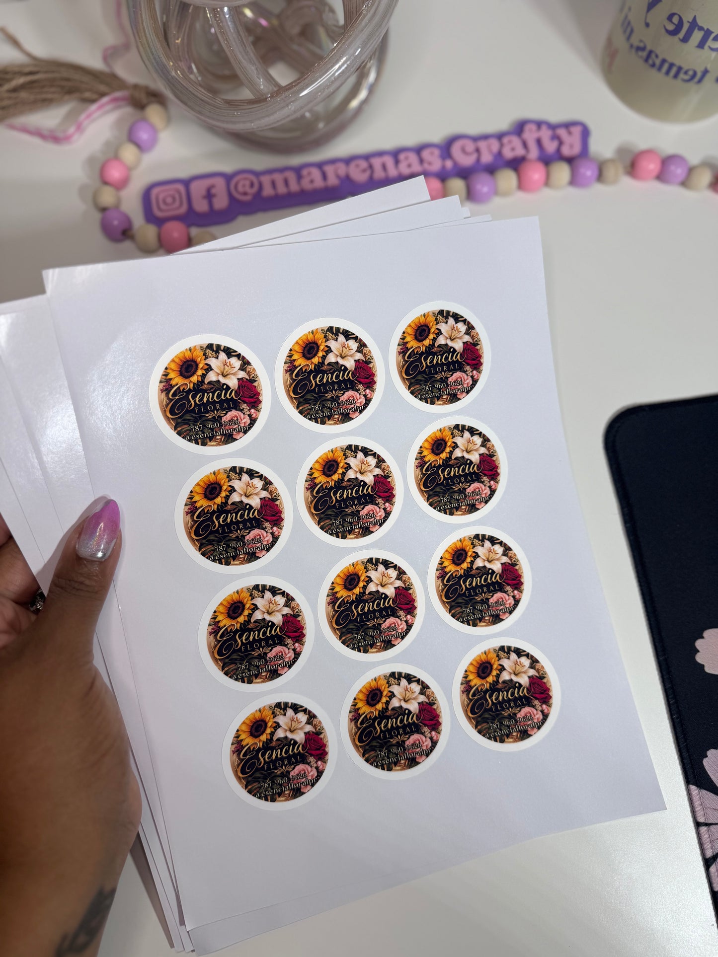 Stickers (circulares o cuadrados)