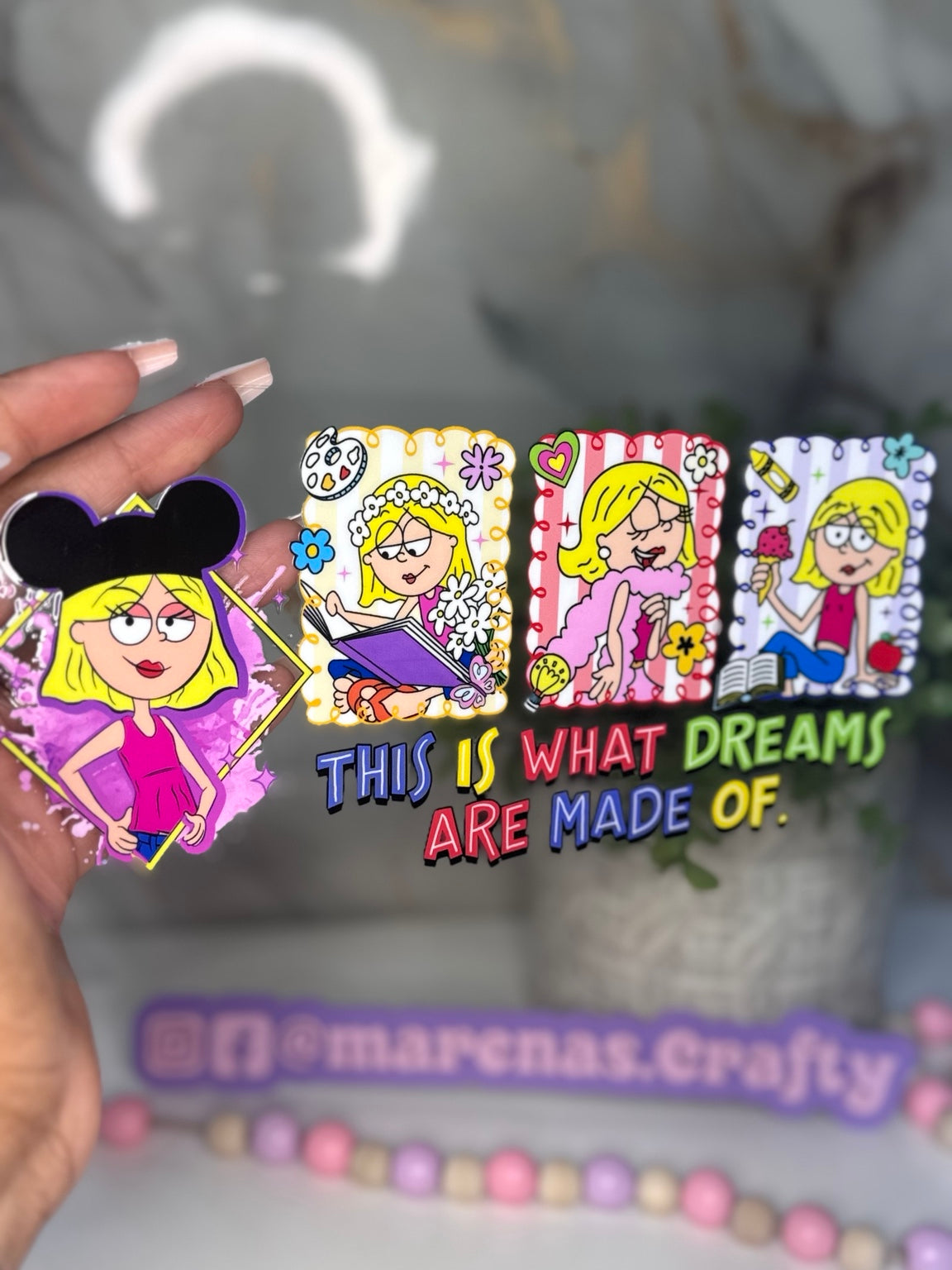 Dreams Are Made Of UV DTF Sticker - Marenas Crafty