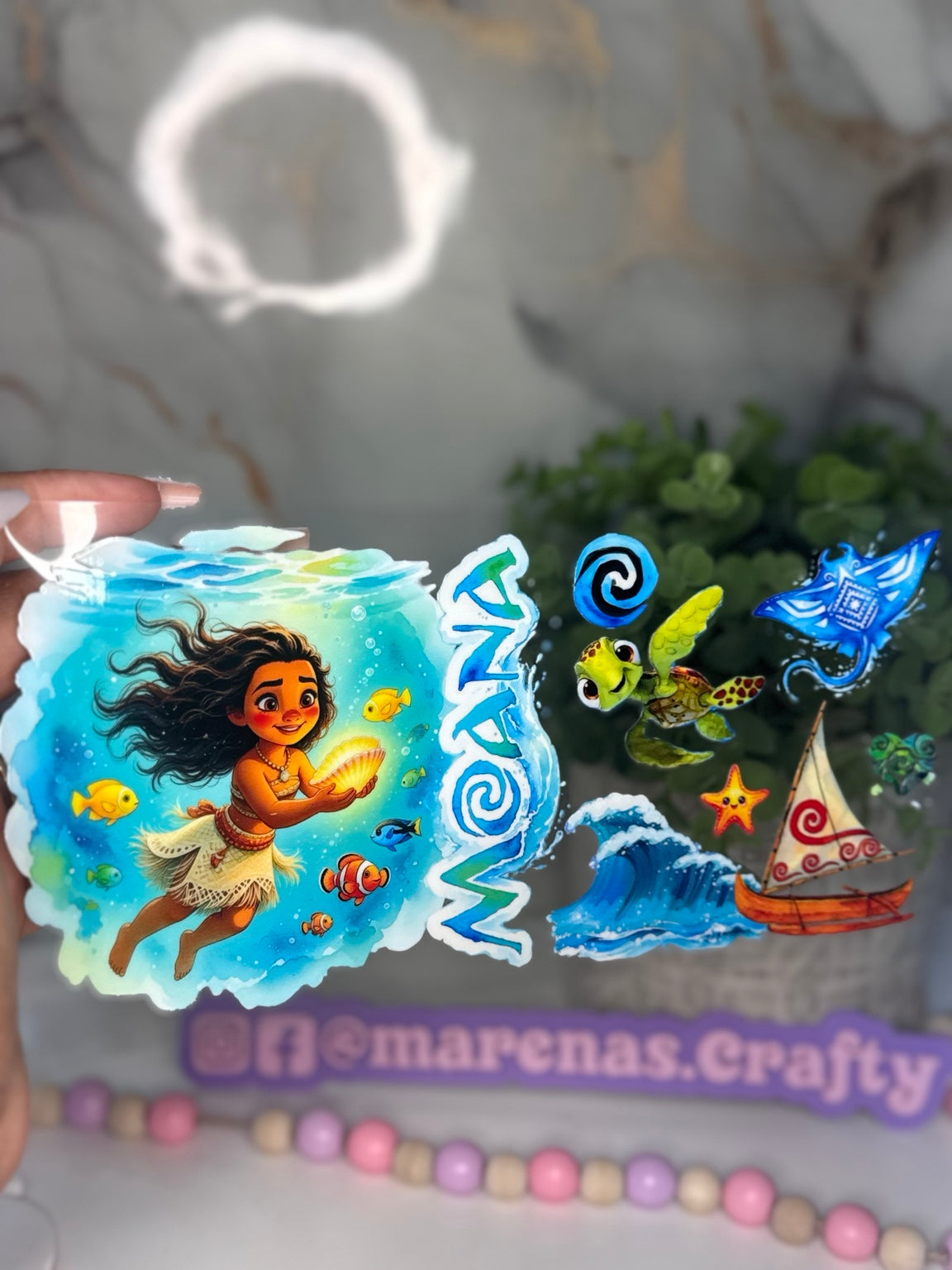 Ocean Adventure UV DTF Sticker - Marenas Crafty