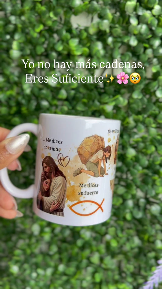 Eres Suficiente🌸✨ Taza 11onz